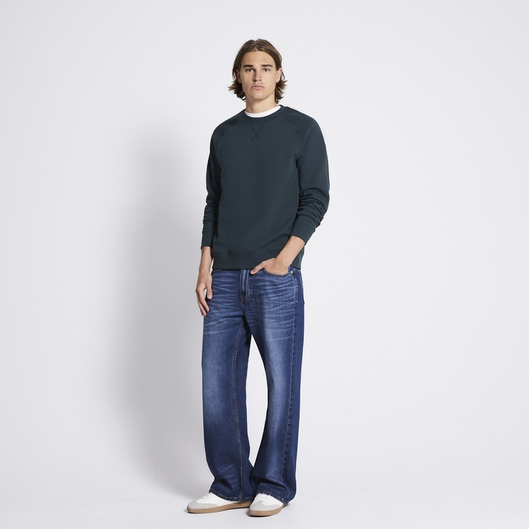 Basic sweatshirt "Roy" Dark Teal